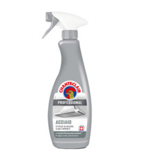 Detergente Professional acciaio brillante - in trigger - 700 ml - Chanteclair Detergente Professional acciaio brillante - in trigger - 700 ml - Chanteclair