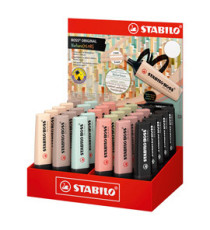 Evidenziatore NatureColors Boss Original - colori assortiti - Stabilo - expo 30 pezzi Evidenziatore NatureColors Boss Original - colori assortiti - Stabilo - expo 30 pezzi