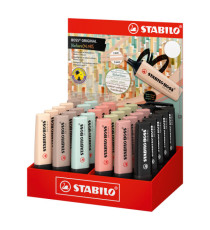 Evidenziatore NatureColors Boss Original - colori assortiti - Stabilo - expo 30 pezzi Evidenziatore NatureColors Boss Original - colori assortiti - Stabilo - expo 30 pezzi