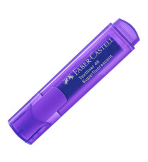 Evidenziatore Textliner 46 - punta a scalpello - tratto 1,0-3,0-5,0 mm - colori assortiti - Faber-Castell - deskset 24 p