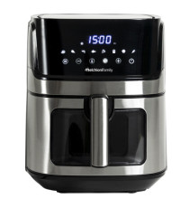 Friggitrice ad aria smart Ginevra - 26,8 x 33,7 x 34,2 cm - 6,5 L - nero - Melchioni family