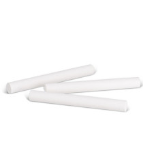 Gessetti tondi - ø 9x80 mm - bianco - Primo - Scatola 100 gessetti tondi