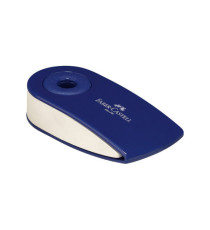 Gomma Sleeve Mini - 55x28x15mm - con custodia protettiva rossa e blu - Faber-Castell Gomma Sleeve Mini - 55x28x15mm - con custodia protettiva rossa e blu - Faber-Castell