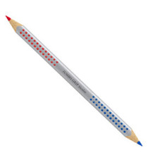 Matita bicolore triangolare Jumbo Grip 1109-10 - rosso/blu - Faber-Castell Matita bicolore triangolare Jumbo Grip 1109-10 - rosso/blu - Faber-Castell