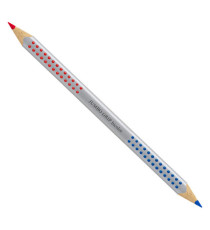 Matita bicolore triangolare Jumbo Grip 1109-10 - rosso/blu - Faber-Castell Matita bicolore triangolare Jumbo Grip 1109-10 - rosso/blu - Faber-Castell