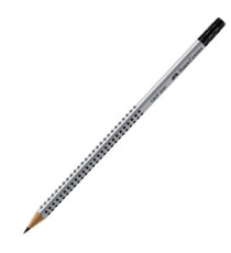 Matita di grafite Grip 2001 - gradazione HB - triangolare - con gommino - Faber-Castell Matita di grafite Grip 2001 - gradazione HB - triangolare - con gommino - Faber-Castell