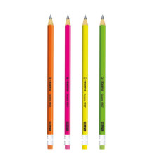Matita Swano Fluo - grafite - HB - colori assortiti - Stabilo - barattolo 96 pezzi Matita Swano Fluo - grafite - HB - colori assortiti - Stabilo - barattolo 96 pezzi