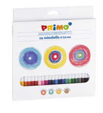Matite Minabella - diametro 3,8 mm - Primo - conf. 24 pezzi Matite Minabella - diametro 3,8 mm - Primo - conf. 24 pezzi