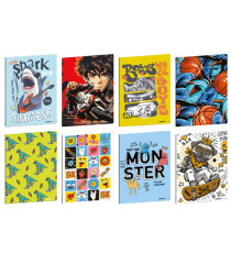 Maxiquaderno Kid Boy - A4 - rigo di 3a - 21 fogli - 80 gr - Blasetti Maxiquaderno Kid Boy - A4 - rigo di 3a - 21 fogli - 80 gr - Blasetti