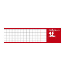 Maxiquaderno Maxi Filter - A4 - 4mm c/margine - 21 fogli - 80 gr - Blasetti Maxiquaderno Maxi Filter - A4 - 4mm c/margine - 21 fogli - 80 gr - Blasetti