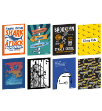 Maxiquaderno Teen Boy - A4 - 1 rigo c/margine - 21 fogli - 80 gr - Blasetti Maxiquaderno Teen Boy - A4 - 1 rigo c/margine - 21 fogli - 80 gr - Blasetti