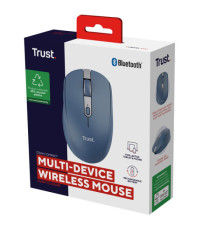 Mouse OZAA wireless - blu - Trust