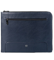 Office bag Gate Trended - 20 x 26 x 2 cm - ecopelle - blu - In Tempo Office bag Gate Trended - 20 x 26 x 2 cm - ecopelle - blu - In Tempo