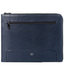 Office bag Gate Trended - 20 x 26 x 2 cm - ecopelle - blu - In Tempo Office bag Gate Trended - 20 x 26 x 2 cm - ecopelle - blu - In Tempo