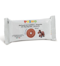 Pasta da modellare - 500gr - terracotta - Primo