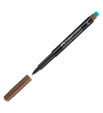 Pennarello Multimark universale permanente con gomma - punta media 1,0mm - astuccio 8 colori - Faber-Castell Pennarello Multimark universale permanente con gomma - punta media 1,0mm - astuccio 8 colori - Faber-Castell