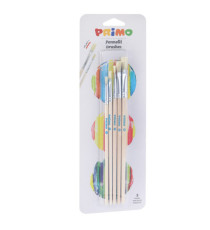 Pennelli e portapennelli - piatti - Primo - blister 5 pezzi