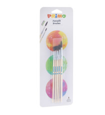 Pennelli e portapennelli - tondi - Primo - blister 5 pezzi