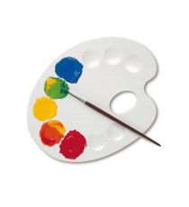 Tavolozza per miscelazione - 220x144x199mm - 10 scomparti - Primo Tavolozza per miscelazione - 220x144x199mm - 10 scomparti - Primo