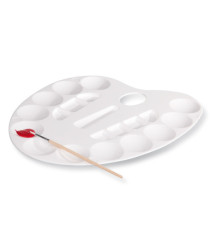 Tavolozza per miscelazione - 33,5x26x22,5cm - 10 scomparti - Primo