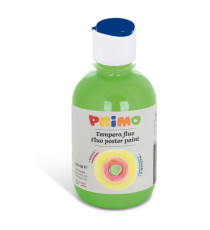 Tempera brillante fluorescente - 300ml - colori fluo assortiti - Primo - box 6 colori