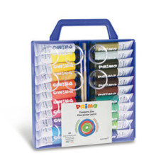 Tubi tempera - 12 ml - colori assortiti - Primo - astuccio 22 pezzi