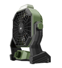 Ventilatore portatile - da campeggio - con luce LED - diametro 12 cm - 25,5 x 21 x 11,5 cm - Melchioni family Ventilatore portatile - da campeggio - con luce LED - diametro 12 cm - 25,5 x 21 x 11,5 cm - Melchioni family