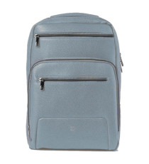Zaino Gate Trended - 29 x 42 x 15 cm - ecopelle - azzurro - In Tempo