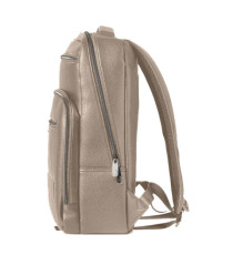 Zaino Gate Trended - 29 x 42 x 15 cm - ecopelle - ghiaccio - In Tempo