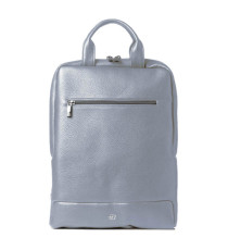 Zaino slim Gate Trended - 28 x 38 x 10 cm - ecopelle - azzurro - In Tempo