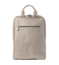 Zaino slim Gate Trended - 28 x 38 x 10 cm - ecopelle - ghiaccio - In Tempo