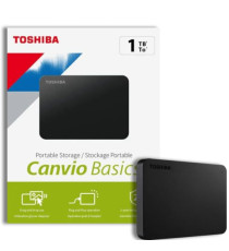 Hard Disk esterno portatile 1TB Toshiba Canvio Basics 2,5" HDTB510EK3AA SuperSpeed USB 3.2 Gen 1 Hard Disk esterno portatile 1TB Toshiba Canvio Basics 2,5" HDTB510EK3AA SuperSpeed USB 3.2 Gen 1