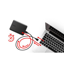 Hard Disk esterno portatile 1TB Toshiba Canvio Basics 2,5" HDTB510EK3AA SuperSpeed USB 3.2 Gen 1 Hard Disk esterno portatile 1TB Toshiba Canvio Basics 2,5" HDTB510EK3AA SuperSpeed USB 3.2 Gen 1
