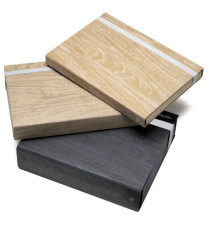 Cartella portaprogetto Wood - 24,5x35 cm - dorso 3 cm - colori assortiti - Colorosa