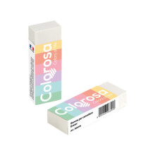 Gomma Pastel - 6,2 x 1,2 x 2,2 cm - vinile - Colorosa - conf. 20 pezzi