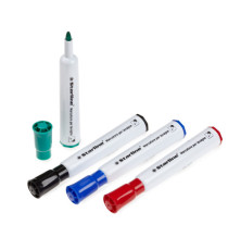 Marcatori per lavagne cancellabili Starline - punta tonda 2,0mm - colori assortiti - Starline - busta 4 pezzi Marcatori per lavagne cancellabili Starline - punta tonda 2,0mm - colori assortiti - Starline - busta 4 pezzi