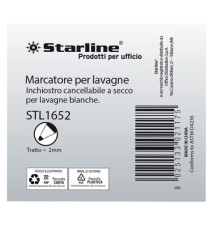 Marcatori per lavagne cancellabili Starline - punta tonda 2,0mm - colori assortiti - Starline - busta 4 pezzi Marcatori per lavagne cancellabili Starline - punta tonda 2,0mm - colori assortiti - Starline - busta 4 pezzi