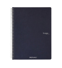 Maxiquaderno Ecoqua original - spiralato - A4 - 90gr - 1 rigo - 70 fogli - blu scuro - Fabriano Maxiquaderno Ecoqua original - spiralato - A4 - 90gr - 1 rigo - 70 fogli - blu scuro - Fabriano