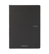 Maxiquaderno Ecoqua original PM - A4 - 90 gr - 1 rigo - 40 fogli - nero - Fabriano Maxiquaderno Ecoqua original PM - A4 - 90 gr - 1 rigo - 40 fogli - nero - Fabriano