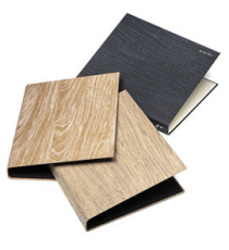 Raccoglitore 4R Wood - 245x307 mm - diametro 30 mm - colori assortiti - Colorosa