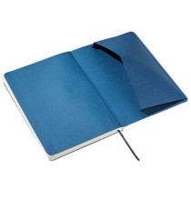 Taccuino Ecoqua Plus - con elastico - rilegatura cucita - A5 - 5 mm - 80 fogli - blu scuro - Fabriano Taccuino Ecoqua Plus - con elastico - rilegatura cucita - A5 - 5 mm - 80 fogli - blu scuro - Fabriano