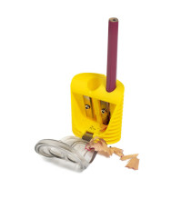 Temperamatite - a 2 fori - colori assortiti - Colorosa - expo 18 pezzi Temperamatite - a 2 fori - colori assortiti - Colorosa - expo 18 pezzi