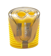 Temperamatite - a 2 fori - colori assortiti - Colorosa - expo 18 pezzi Temperamatite - a 2 fori - colori assortiti - Colorosa - expo 18 pezzi