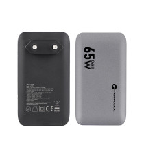 Caricabatterie da muro ultraslim 2 USB-C type-c e 1 USB-A 65W 4A Forcell F-Energy GaN III VT-47 caricatore PD e Quick Charge 4.0
