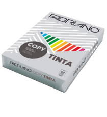 Carta Fabriano Colore - A4 - 80 gr - colori tenui grigio - Fabriano - conf. 500 fogli