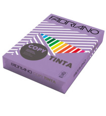 Carta Fabriano Colore - A4 - 80 gr - colori forti violetto - Fabriano - conf. 500 fogli