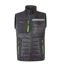 Gilet Wall - taglia XL - PL - grigio/verde - U-Power Gilet Wall - taglia XL - PL - grigio/verde - U-Power