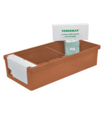 Kit Orto urbano - 115 x 58 x 28 cm - PE - terracotta - Verdemax Kit Orto urbano - 115 x 58 x 28 cm - PE - terracotta - Verdemax