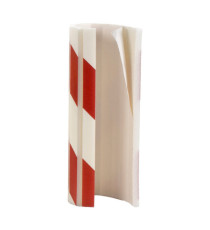 Pannello antiurto adesivo BOX JOLLY - 20 x 30 cm - PE - bianco/rosso - Geko