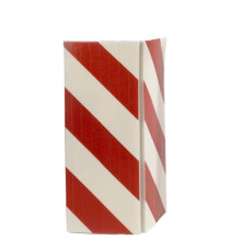 Pannello antiurto adesivo BOX JOLLY - 32 x 40 cm - PE - bianco/rosso - Geko